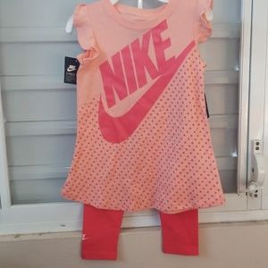 Nike leggins and shirt set Toddler
